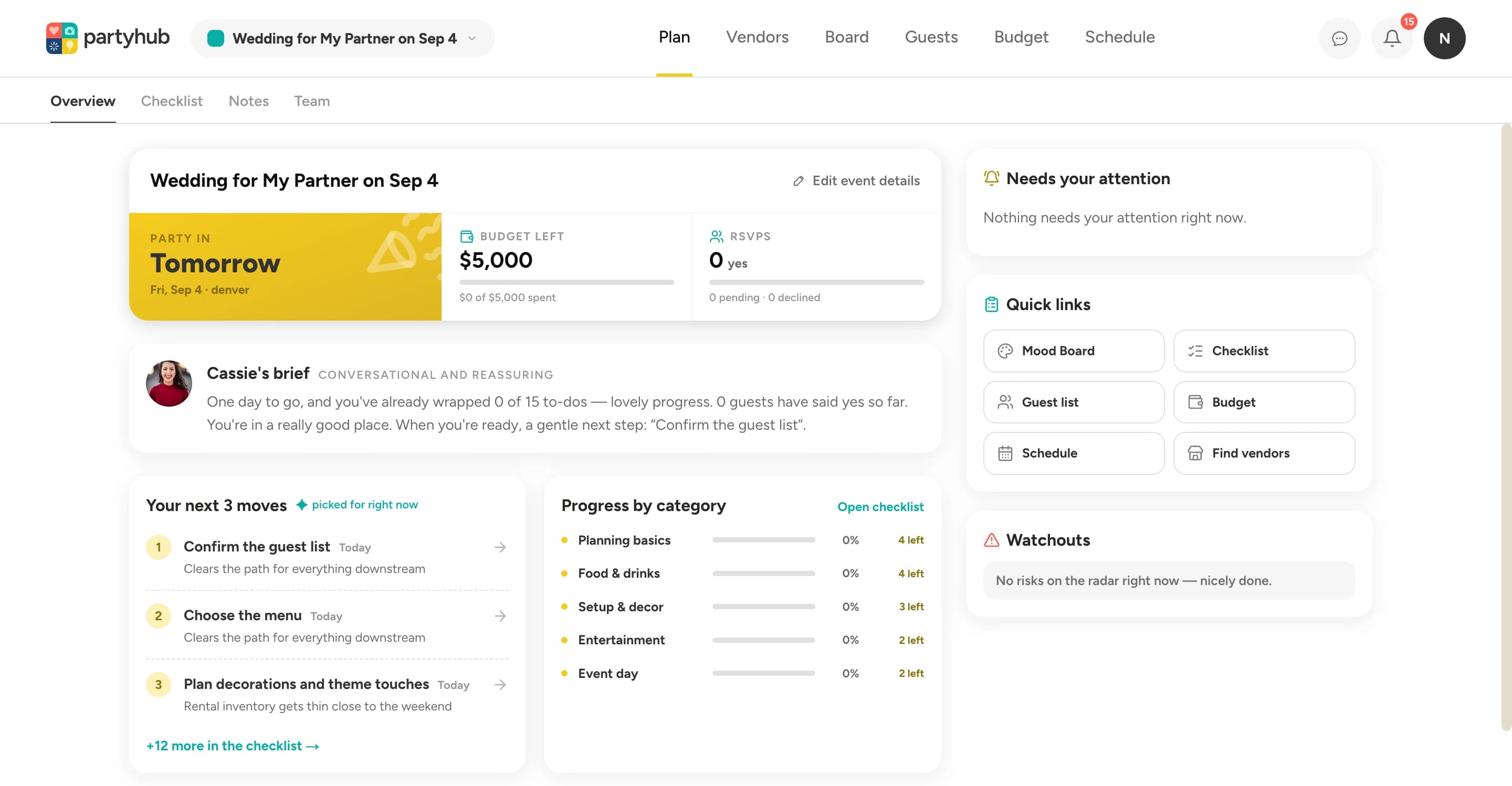 Get Your Event Dashboard Ready